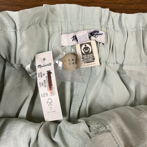 J. Crew Seamed Pull-On Paperbag Shorts in Softdrape* - Picture 5 of 8